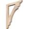 Ekena Millwork Olympic Slat Smooth Bracket, Douglas Fir, 3 1/2"W x 32"D x 40"H BKT04X32X40OLY06SDF - alternate 1